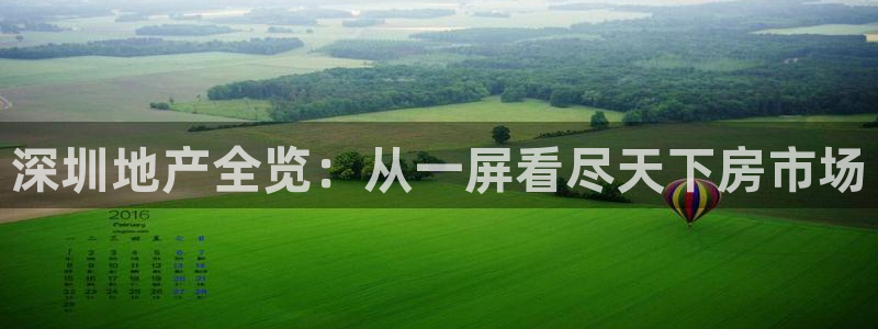 4120051风暴娱乐：深圳地产全览：从一屏看尽天下房市场