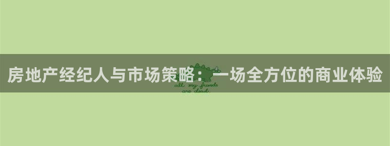 娱乐风暴开头：房地产经纪人与市场策略：一场全方位的商业体验