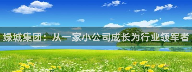 风暴官方娱乐：绿城集团：从一家小公司成长为行业领军者