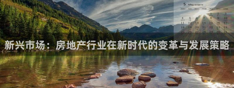 风暴娱乐乃六七五一38：新兴市场：房地产行业在新时代的变革与