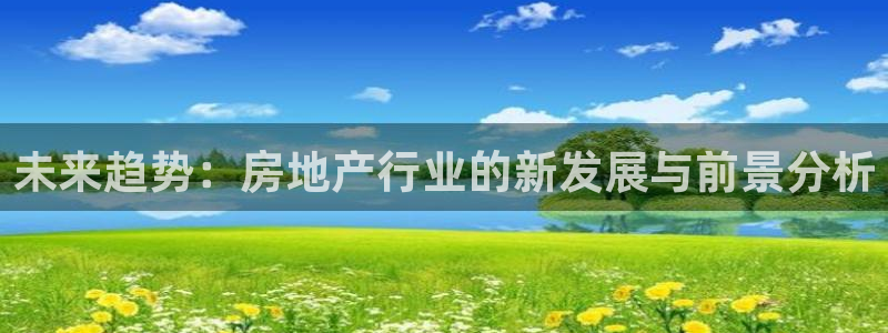 风暴娱乐去人l8888：未来趋势：房地产行业的新发展与前景分