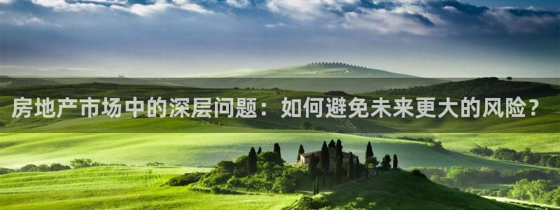 4120051风暴娱乐：房地产市场中的深层问题：如何避免未来