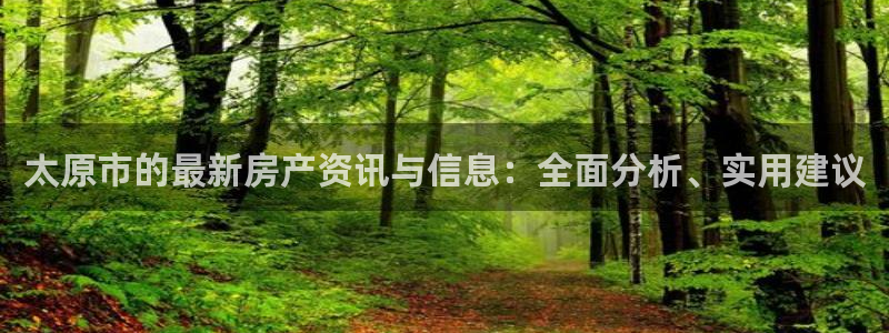 光风暴娱乐：太原市的最新房产资讯与信息：全面分析、实用建议